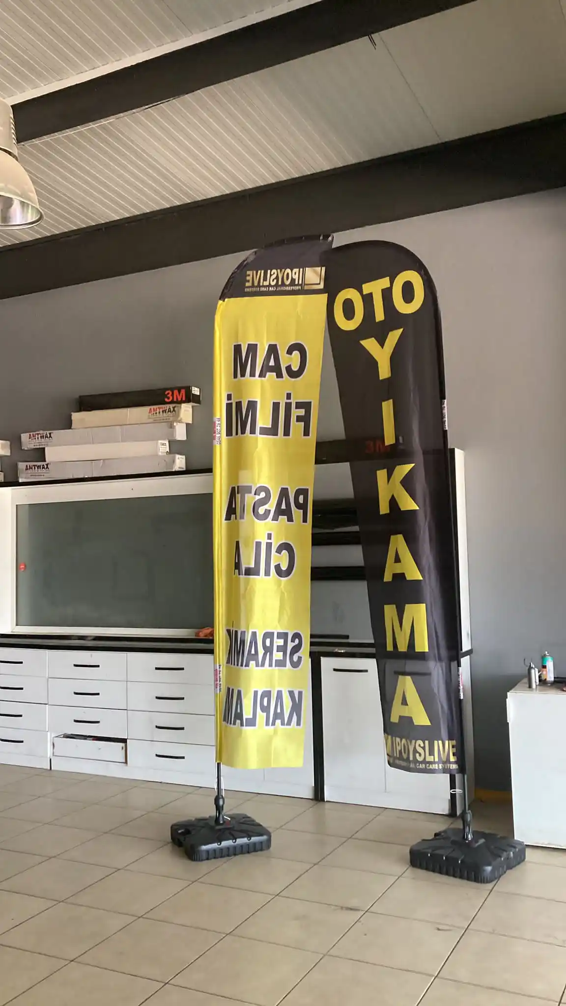 Oto Yıkama Olta Bayrağı-12