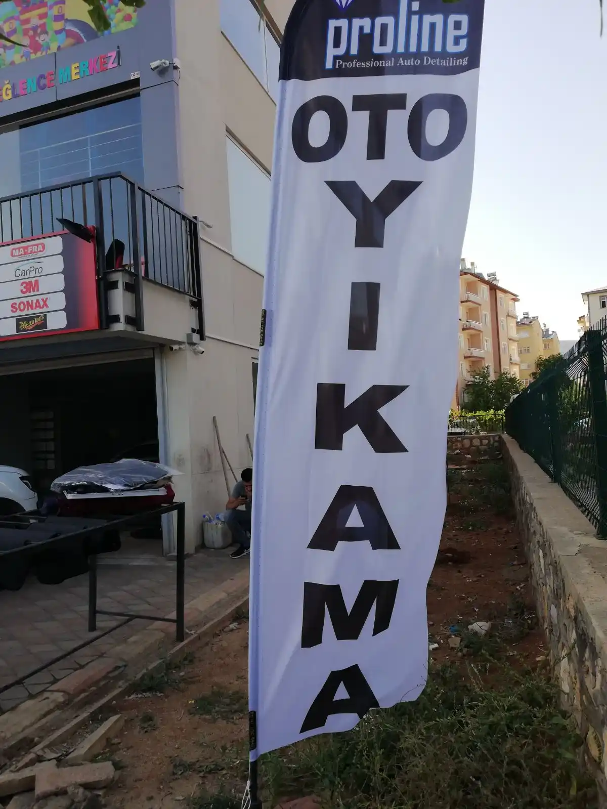 Oto Yıkama Olta Bayrağı-5