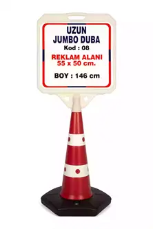 Reklam Alanı: 50x55 cm
 Boy: 146 cm