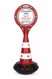Reklam Alanı: 27 cm Çap
 Boy: 108 cm
